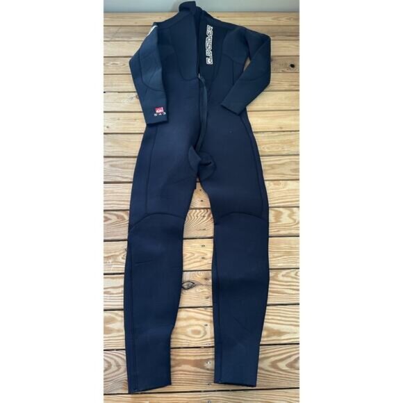 Quiksilver Full Body Wetsuit And Booties Size Medium Men’s Black - Picture 2 of 10